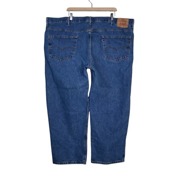 Levi's Men's 48X29 Vintage 550 Relaxed Fit Straight Leg Jean - Picture 2 of 10